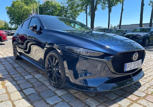 Mazda 3 cena 156666 przebieg: 6600, rok produkcji 2023 z Świebodzin małe 154